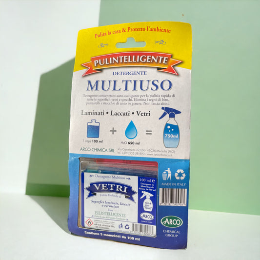 unidoses multiusos Detergente concentrado vidros e mobiliário Pulintelligente