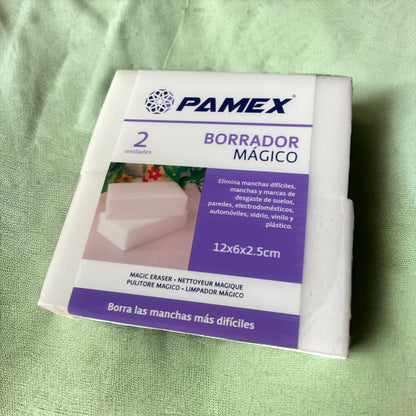 Produto Esponja Mágica Pamex para sujidade difícil