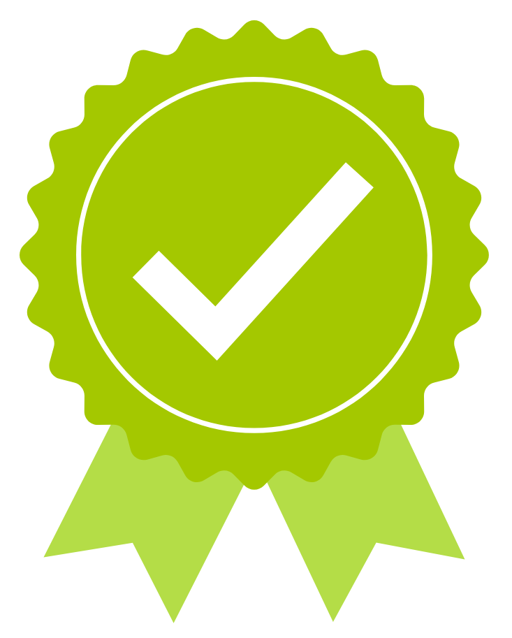 logo qualidade certificada página do produto